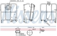 NISSENS 996346 - Depósito compensación, refrigerante