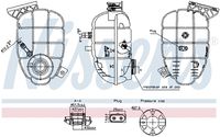 NISSENS 996325 - Depósito compensación, refrigerante - ** FIRST FIT **