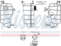 NISSENS 996338 - Depósito compensación, refrigerante