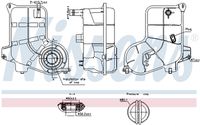 NISSENS 996363 - Depósito compensación, refrigerante - ** FIRST FIT **