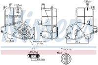 NISSENS 996368 - Depósito compensación, refrigerante - ** FIRST FIT **