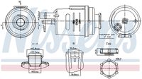 NISSENS 996314 - Depósito compensación, refrigerante