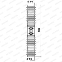 MOOG K150064 - Juego de fuelles, dirección