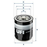 UFI 2324800 - Filtro de aceite