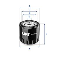 UFI 2342500 - Filtro de aceite