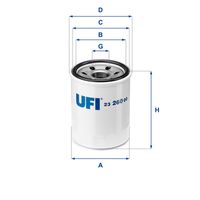 UFI 2326000 - Filtro de aceite