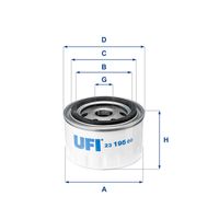 UFI 2319500 - Filtro de aceite