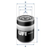 UFI 2325600 - Filtro de aceite