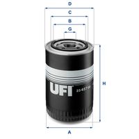 UFI 2345700 - Filtro de aceite