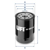 UFI 23.251.00 - Filtro de aceite