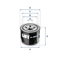 UFI 23.485.00 - Filtro de aceite