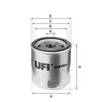 UFI 2344800 - Filtro de aceite