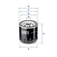 UFI 2362800 - Filtro de aceite