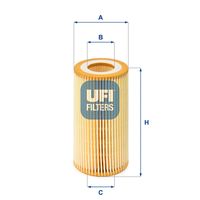 UFI 25.001.00 - Filtro de aceite