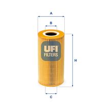 UFI 2500900 - Filtro de aceite