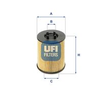 UFI 2501700 - Filtro de aceite