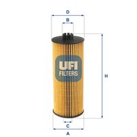 UFI 2500500 - Filtro de aceite