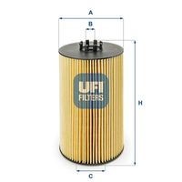 UFI 2504600 - Filtro de aceite