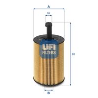 UFI 25.023.00 - Filtro de aceite