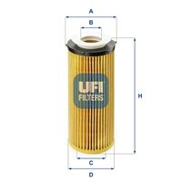 UFI 2509600 - Filtro de aceite