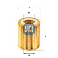 UFI 2504900 - Filtro de aceite