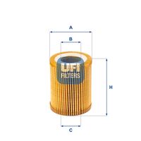 UFI 2516400 - Filtro de aceite