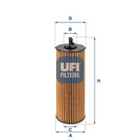 UFI 25.068.00 - Filtro de aceite