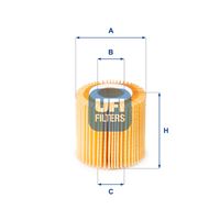 UFI 2515000 - Filtro de aceite