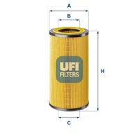 UFI 2523400 - Filtro hidráulico, dirección