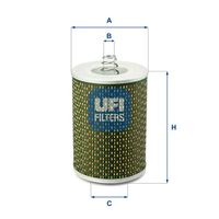 UFI 2550500 - Filtro de aceite