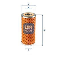 UFI 2540701 - Filtro de aceite