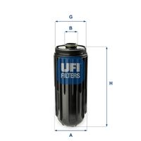 UFI 6508700 - Filtro de aceite