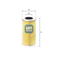 UFI 2566300 - Filtro hidráulico, dirección