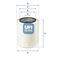 UFI 8005900 - Filtro hidráulico, transmisión automática