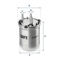 UFI 2403300 - Filtro combustible