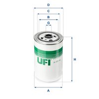 UFI 2403100 - Filtro combustible