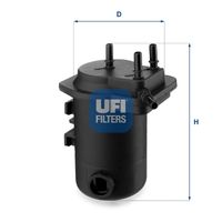 UFI 2405000 - Filtro combustible