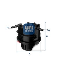 UFI 2401500 - Filtro combustible