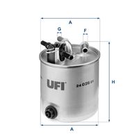 UFI 2402601 - Filtro combustible