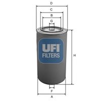 UFI 2408900 - Filtro combustible