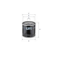 UFI 2429700 - Filtro combustible