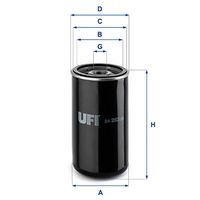 UFI 2426300 - Filtro combustible