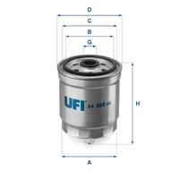 UFI 2435000 - Filtro combustible