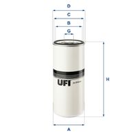 UFI 2434200 - Filtro combustible