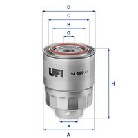 UFI 2419600 - Filtro combustible