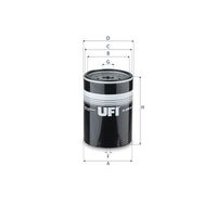 UFI 2425600 - Filtro combustible