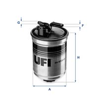 UFI 2441500 - Filtro combustible