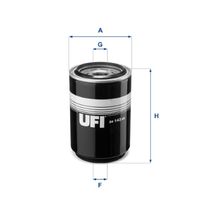 UFI 2414300 - Filtro combustible