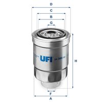 UFI 2436600 - Filtro combustible