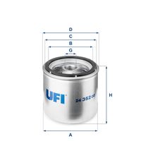 UFI 2435200 - Filtro combustible